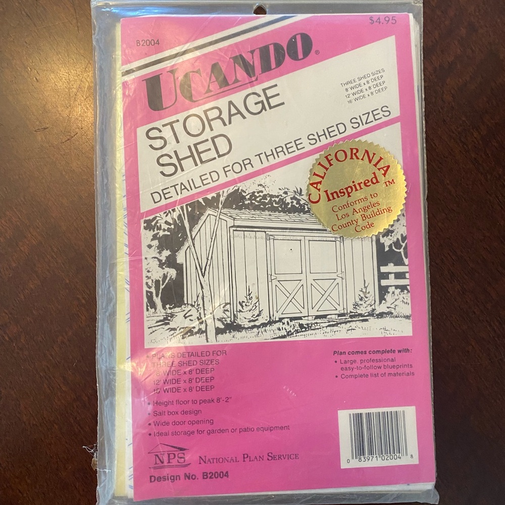⛱️ Storage Shed Pattern - Picture 2 of 3